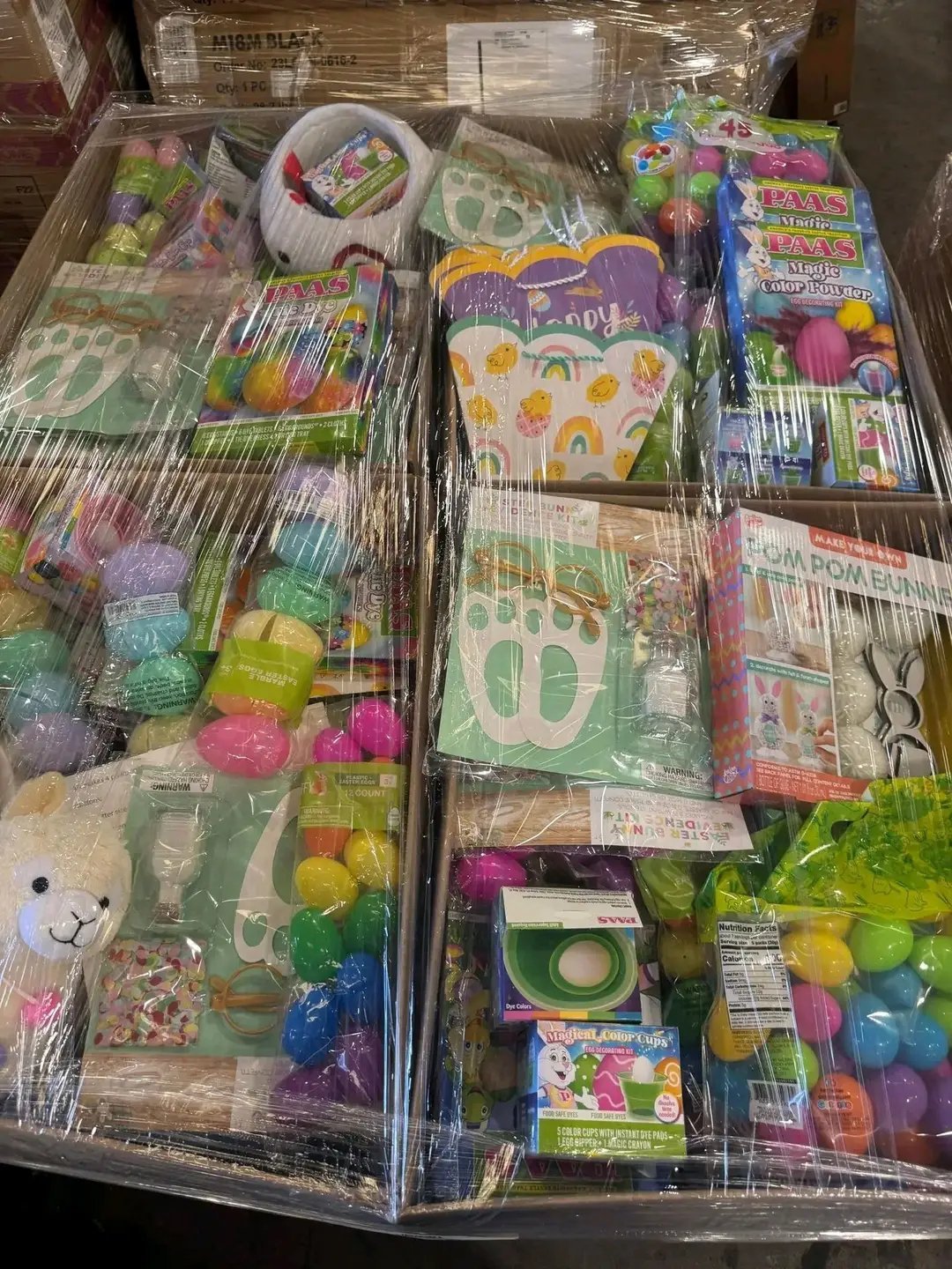400-Piece Ultimate Easter Celebration Bulk Pallet – Plushies, Egg Kits, & Pre-Filled Eggs - Image 6