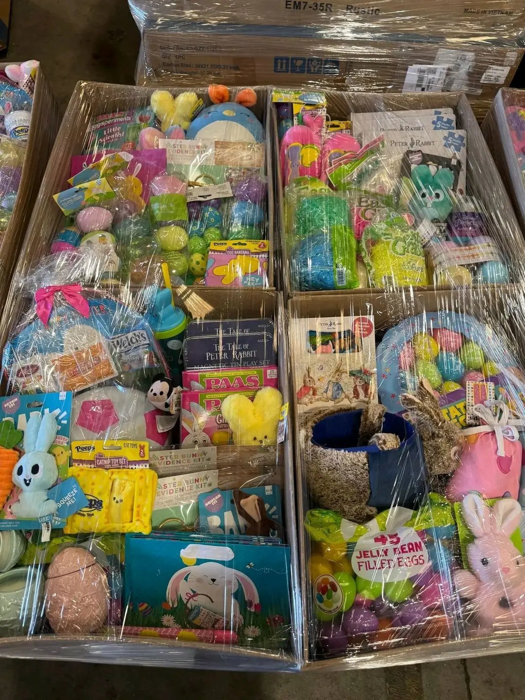 400-Piece Ultimate Easter Celebration Bulk Pallet – Plushies, Egg Kits, & Pre-Filled Eggs - Image 5