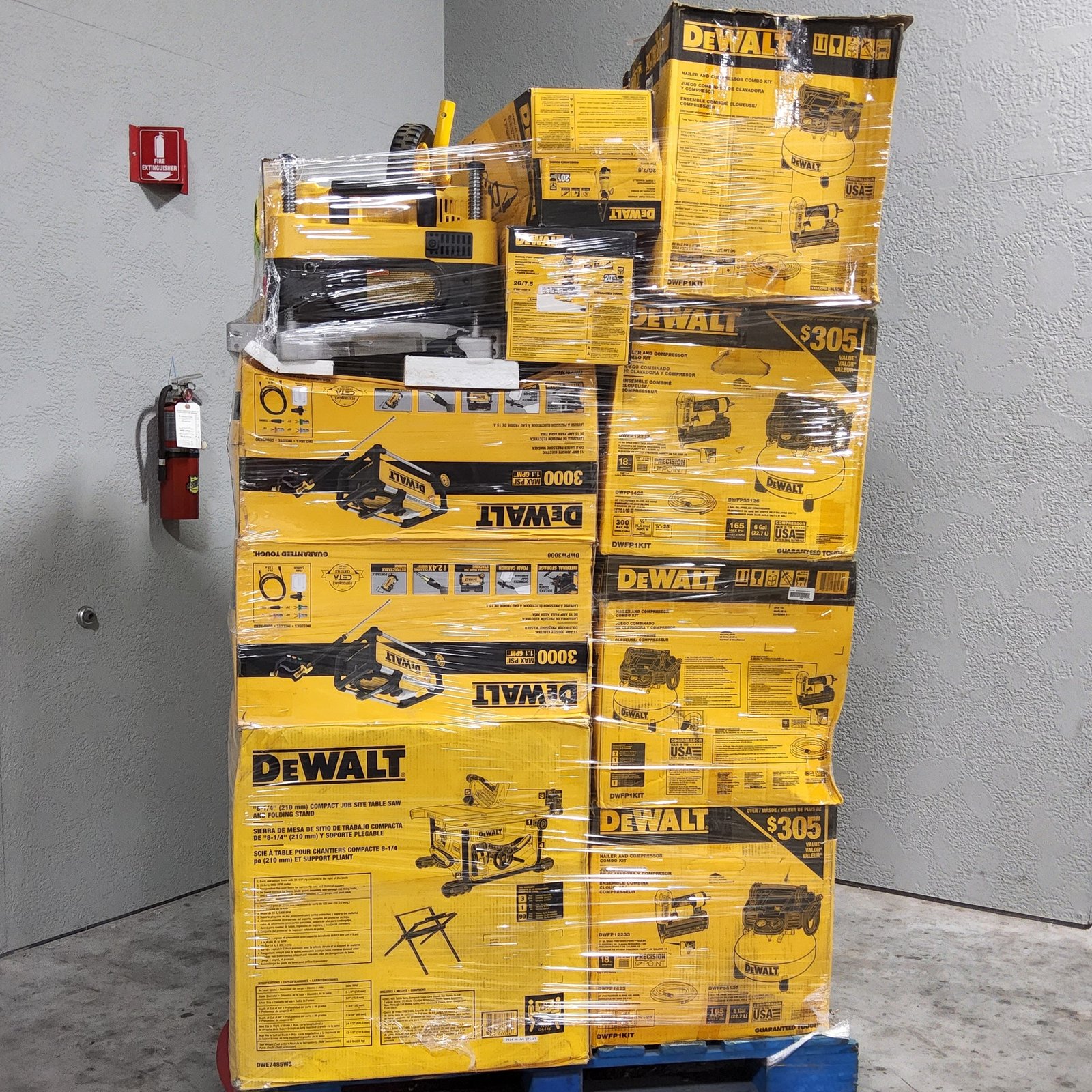 DEWALT TOOL PALLET – LOT ID: 100125 100% Tested and Working (WITH BATTERIES AND CHARGERS) - Image 2