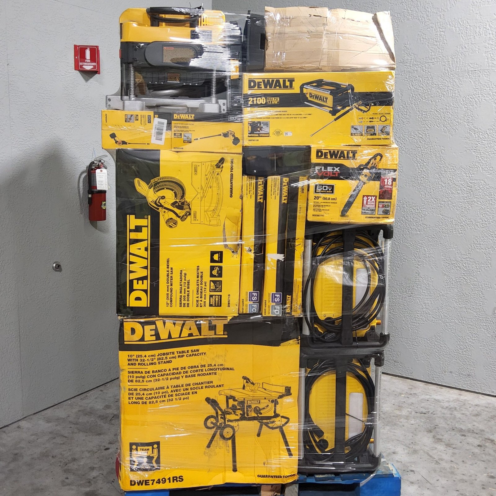 DEWALT TOOL PALLET – LOT ID: 270125 100% Tested and Working (WITH BATTERIES AND CHARGERS) - Image 2