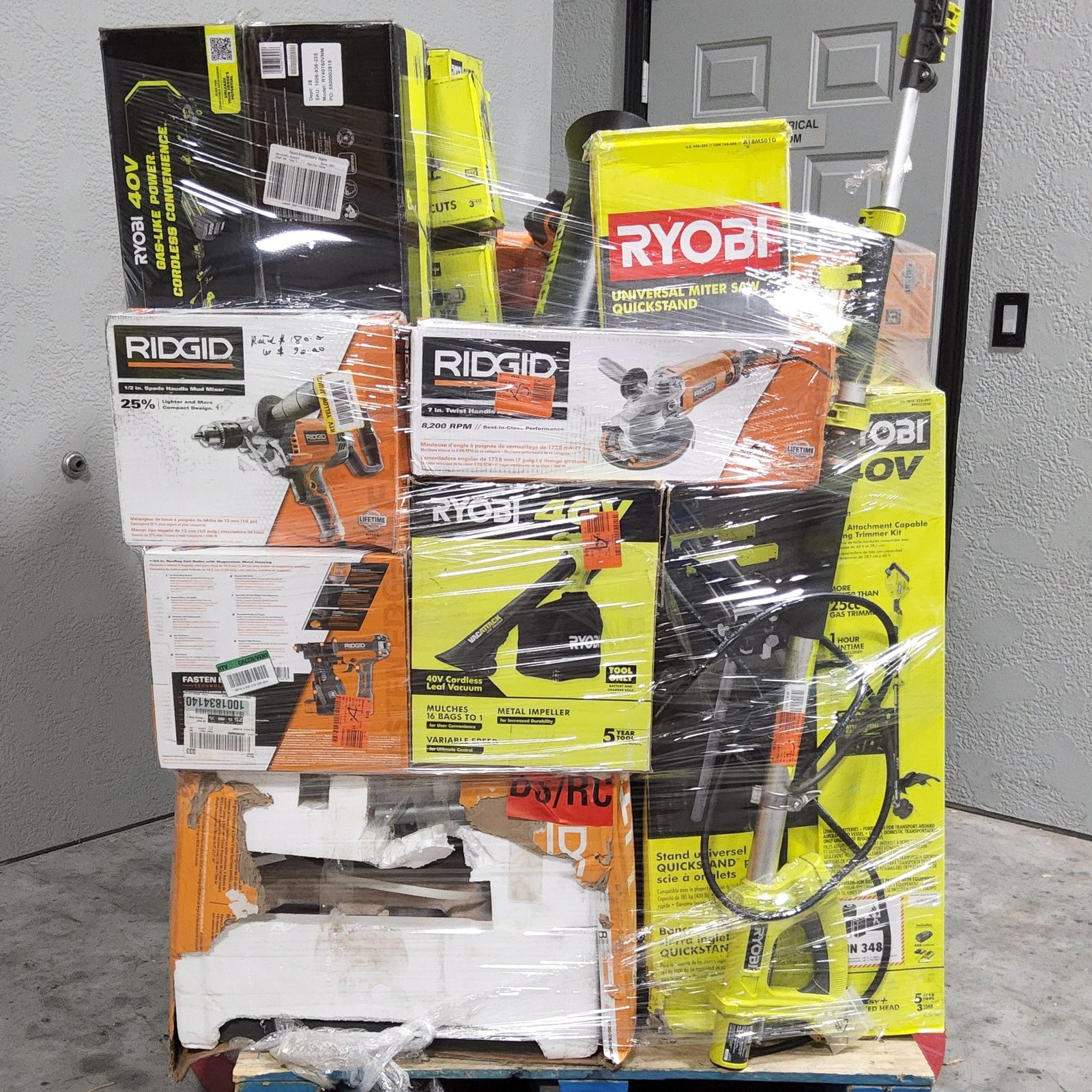 MIXED TOOL PALLET – LOT ID: 300125 100% Tested and Working (WITH BATTERIES AND CHARGERS) - Image 3
