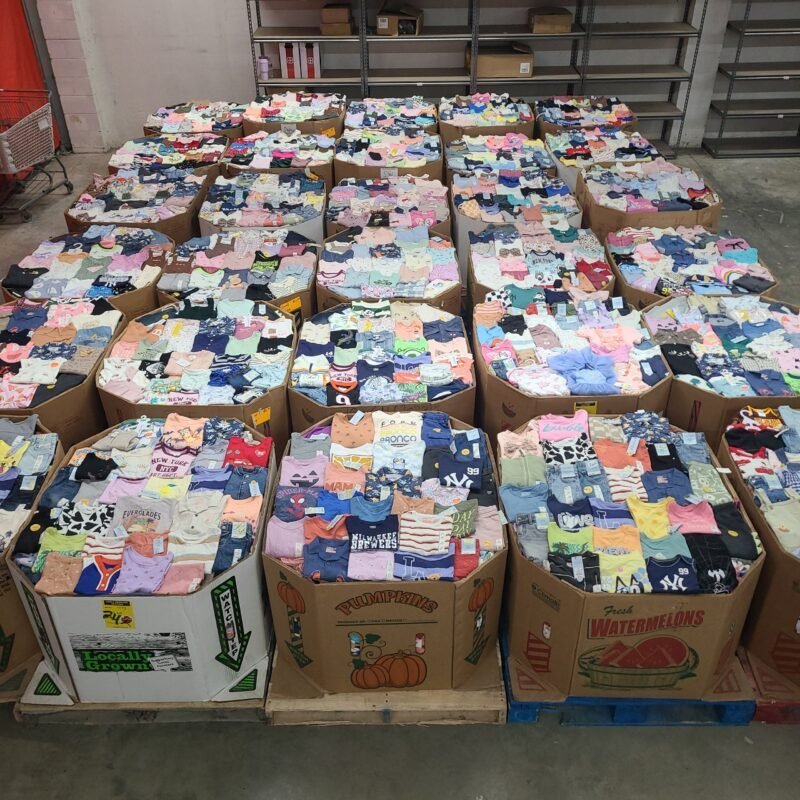 Buy Target Baby Clothes Liquidation Pallet — 1000 Pieces Wholesale